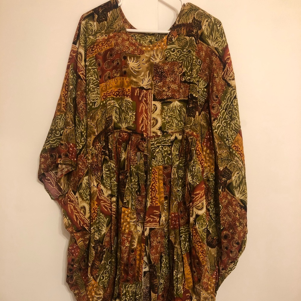 Custom made African outfit - 2 pieces plus head wrap
